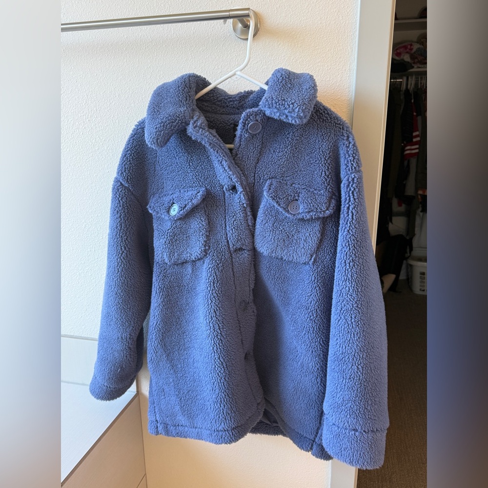Forever 21 Womens Sherpa Jacket